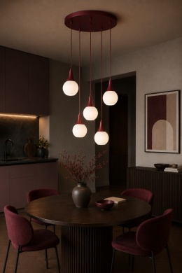 Lampa wisząca 5xE27 Lacrima Wine