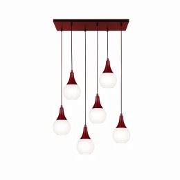 Lampa wisząca 6xE27 Lacrima Wine