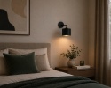Kinkiet 1xE27 Nia Black