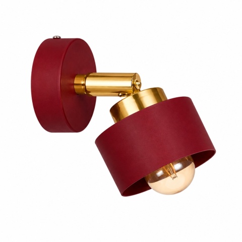 Kinkiet 1xE27 Simply Wine/Gold