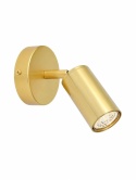 Kinkiet 1xGU10 EYE BLACK GOLD