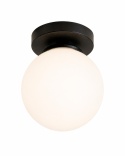 Lampa sufitowa 1xE27 MONDI BLACK