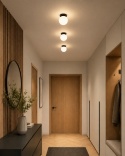 Lampa sufitowa 1xE27 MONDI BLACK