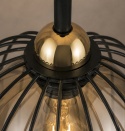 Lampa sufitowa 1xE27 SOLO BLACK/GOLD