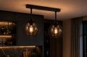Lampa sufitowa 2xE27 SOLO BLACK