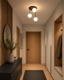 Lampa sufitowa 3xE14 MONDI BLACK