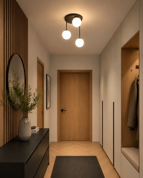 Lampa sufitowa 3xE14 MONDI BLACK