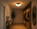 Ceiling Lamp 3xE27 MONDI BLACK