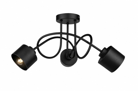Lampa sufitowa 3xE27 SIMPLY BLACK