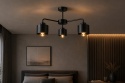 Ceiling Lamp 3xE27 SIMPLY BLACK