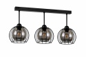 Lampa sufitowa 3xE27 SOLO BLACK