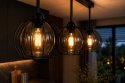Lampa sufitowa 3xE27 SOLO BLACK