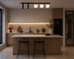 Ceiling Lamp 5xE27 MONDI BLACK MIX