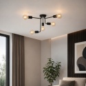 Ceiling Lamp 5xE27 NIXON BLACK