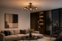 Lampa sufitowa 5xE27 RING BLACK