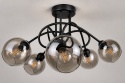 Lampa sufitowa 5xE27 RING BLACK