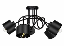 Lampa sufitowa 5xE27 SIMPLY BLACK