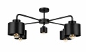 Lampa sufitowa 5xE27 SIMPLY BLACK