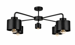 Lampa sufitowa 5xE27 SIMPLY BLACK