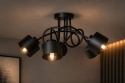 Lampa sufitowa 5xE27 SIMPLY BLACK
