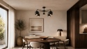 Lampa sufitowa 5xE27 SIMPLY BLACK