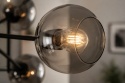 Ceiling Lamp 6xE27 VASCO BLACK/SMOKY