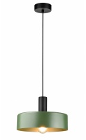 Lampa wisząca 1xE27 HAKI BLACK