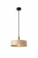 Pendant lamp 1xE27 LATTE GOLD