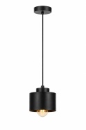 Pendant lamp 1xE27 SIMPLY BLACK