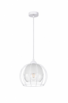 Lampa wisząca 1xE27 SOLO WHITE