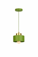 Pendant Lamp 1xE27 Simply Khaki/Gold