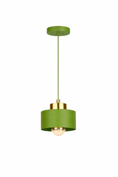 Pendant Lamp 1xE27 Simply Khaki/Gold