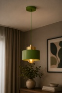 Pendant Lamp 1xE27 Simply Khaki/Gold