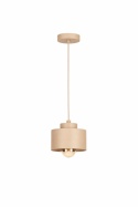 Lampa wisząca 1xE27 Simply Latte