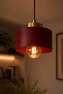 Lampa wisząca 1xE27 Simply Wine/Gold