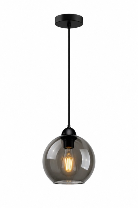Lampa wisząca 1xE27 YUNO BLACK