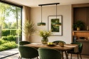 Pendant lamp 2xE27 HAKI GOLD