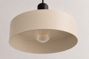 Lampa wisząca 2xE27 LATTE BLACK