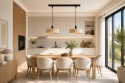 Lampa wisząca 2xE27 LATTE BLACK