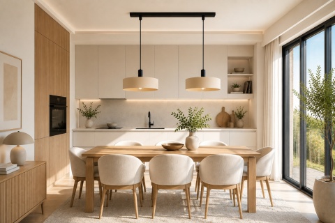 Lampa wisząca 2xE27 LATTE BLACK