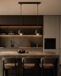 Pendant lamp 2xE27 SIMPLY BLACK