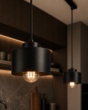 Pendant lamp 2xE27 SIMPLY BLACK
