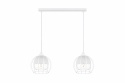 Pendant lamp 2xE27 SOLO WHITE