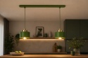 Lampa wisząca 2xE27 Simply Khaki/Gold