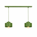 Lampa wisząca 2xE27 Simply Khaki