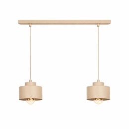 Lampa wisząca 2xE27 Simply Latte