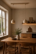 Lampa wisząca 2xE27 Simply Latte