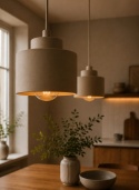 Lampa wisząca 2xE27 Simply Latte