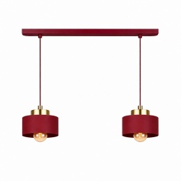 Lampa wisząca 2xE27 Simply Wine/Gold