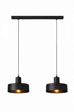 Lampa wisząca 2xE27 Velyo Black